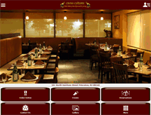 Tablet Screenshot of crossculturerestaurant.com